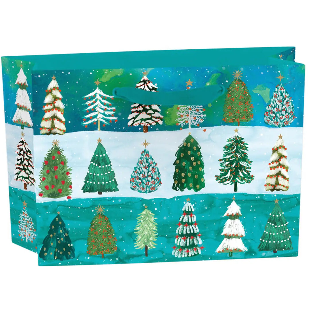 Wild Winter Forest Landscape Gift Bag (9x7)