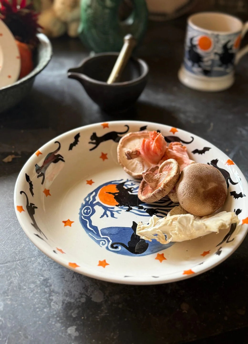 Wise Witches Medium Pasta Bowl