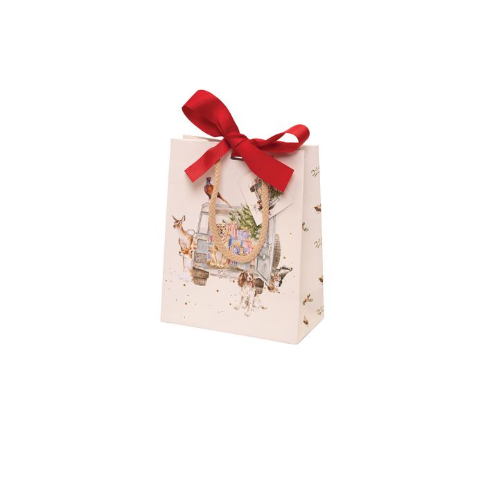 'Driving Home For Christmas' Small Gift Bag