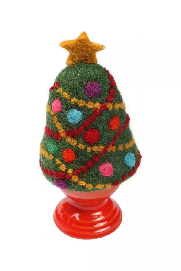 Christmas Tree Egg Cosy
