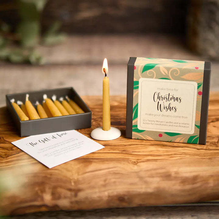 Christmas  Wishes Mini Candle Set