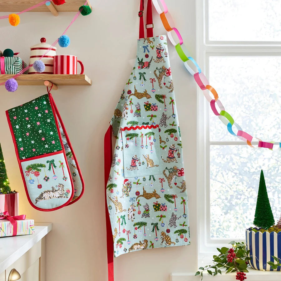 Christmas Cats Apron