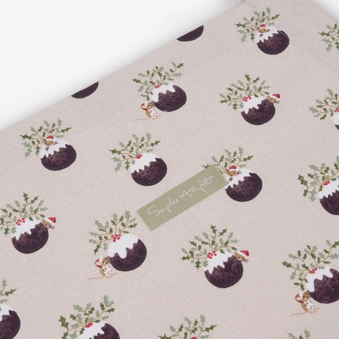 Christmas Puddings Adult Apron