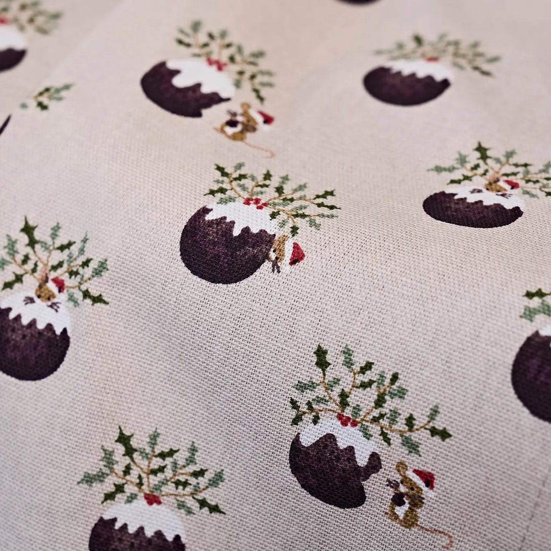 Christmas Puddings Napkins - Set of 4