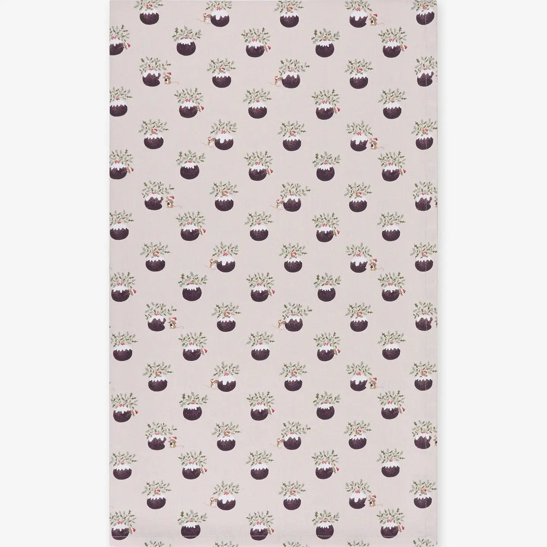 Christmas Puddings Table Cloth