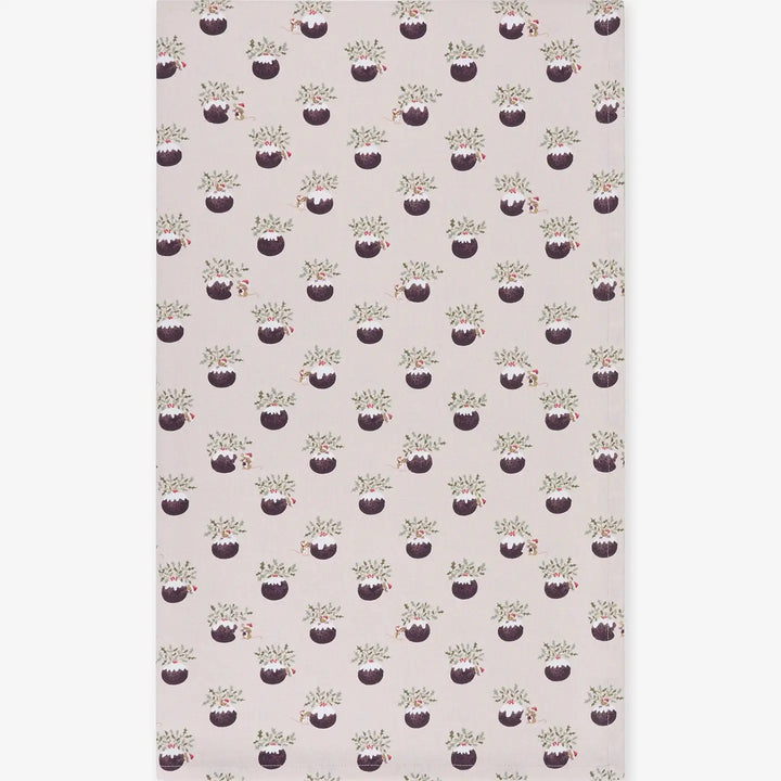 Christmas Puddings Table Cloth