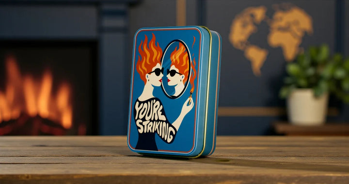 "You're Striking" Match Tin