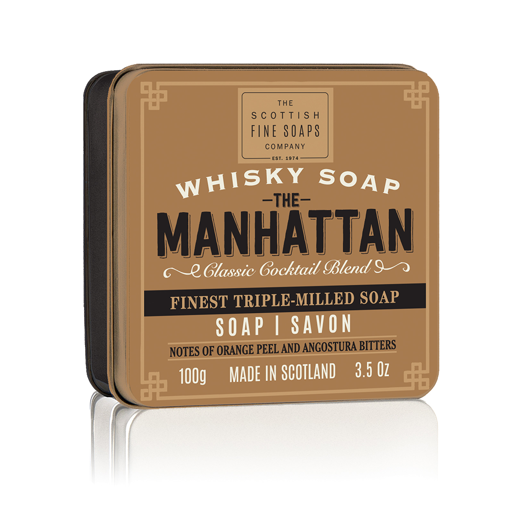 Whisky Soaps in a Tin