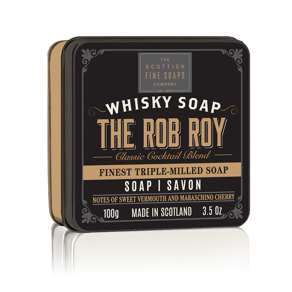 Whisky Soaps in a Tin