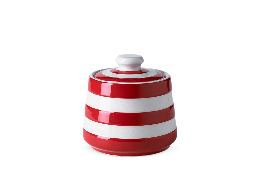 Cornishware Covered Sugar Pot
