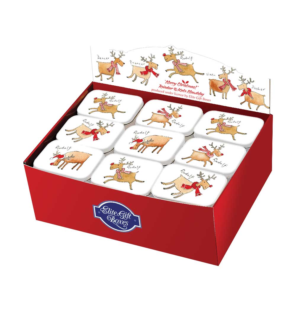 Rudolf Hinged Pocket Tins