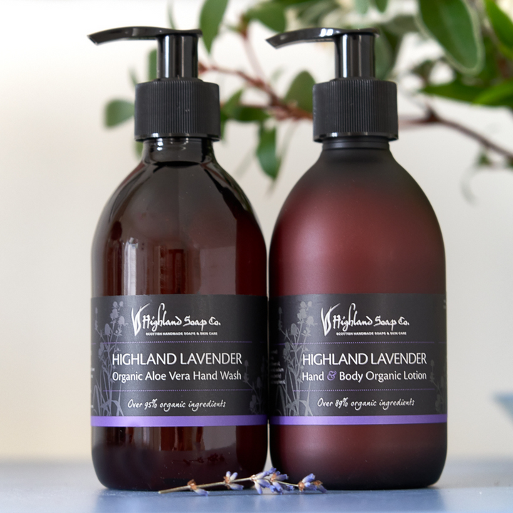 Highland Lavender Organic Aloe Vera Hand Wash