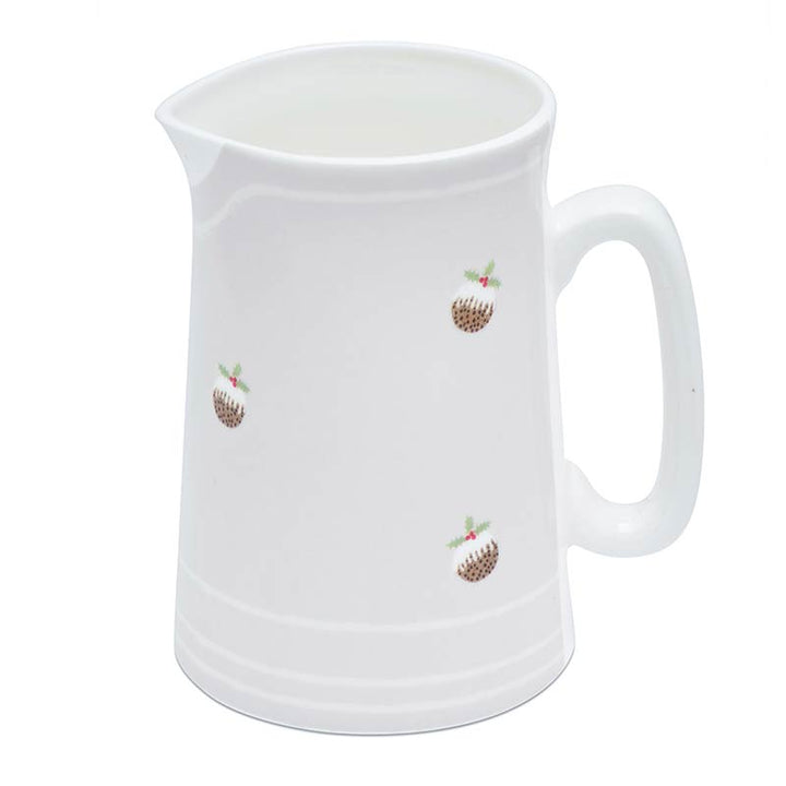 Christmas Pudding China Jugs