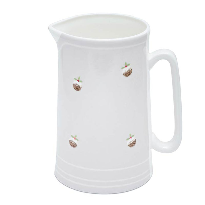 Christmas Pudding China Jugs