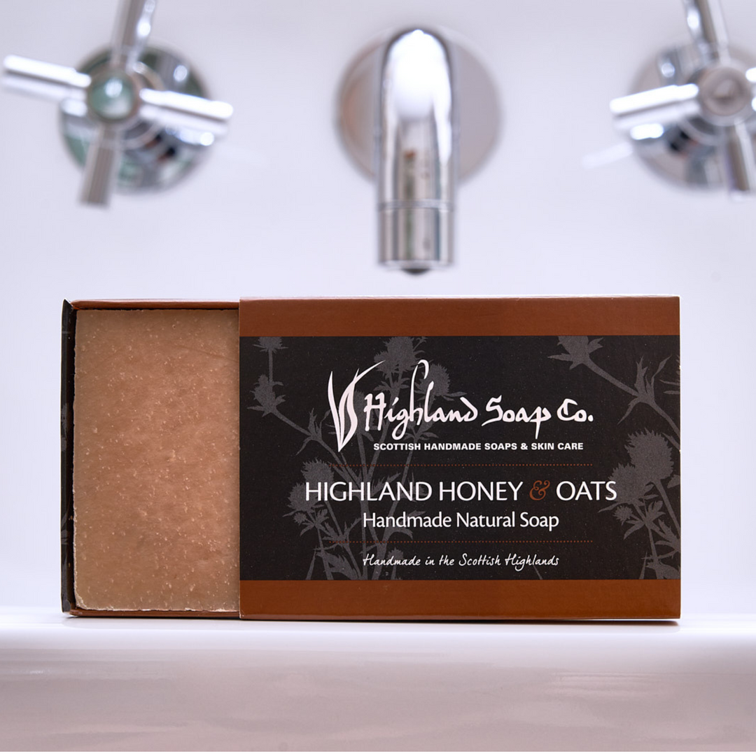 Highland Honey & Oats Handmade Natural Soap 190g