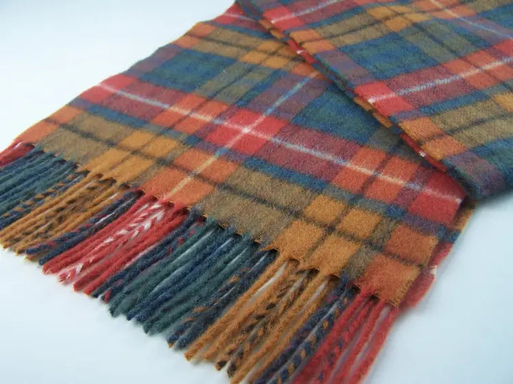 Luxury Antique Buchanan Merino Lambswool Scarf