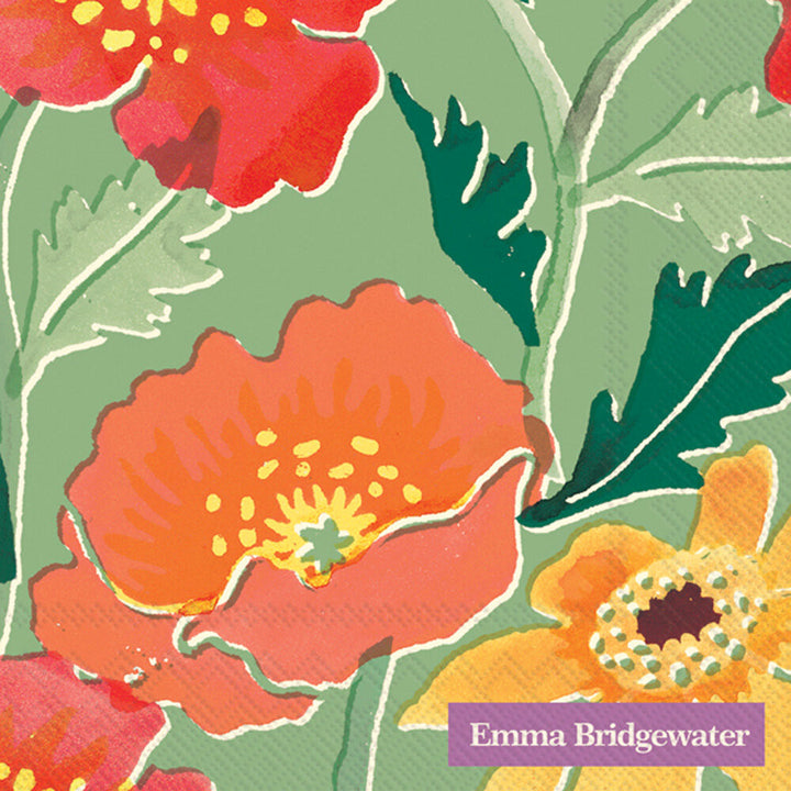 Emma Bridgewater Cosmos & Poppies Lunch Napkins - Cocktail