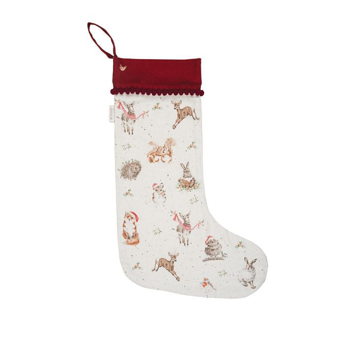 'Winter Wonderland' Wonderland Animal Christmas Stocking by Wrendale Designs