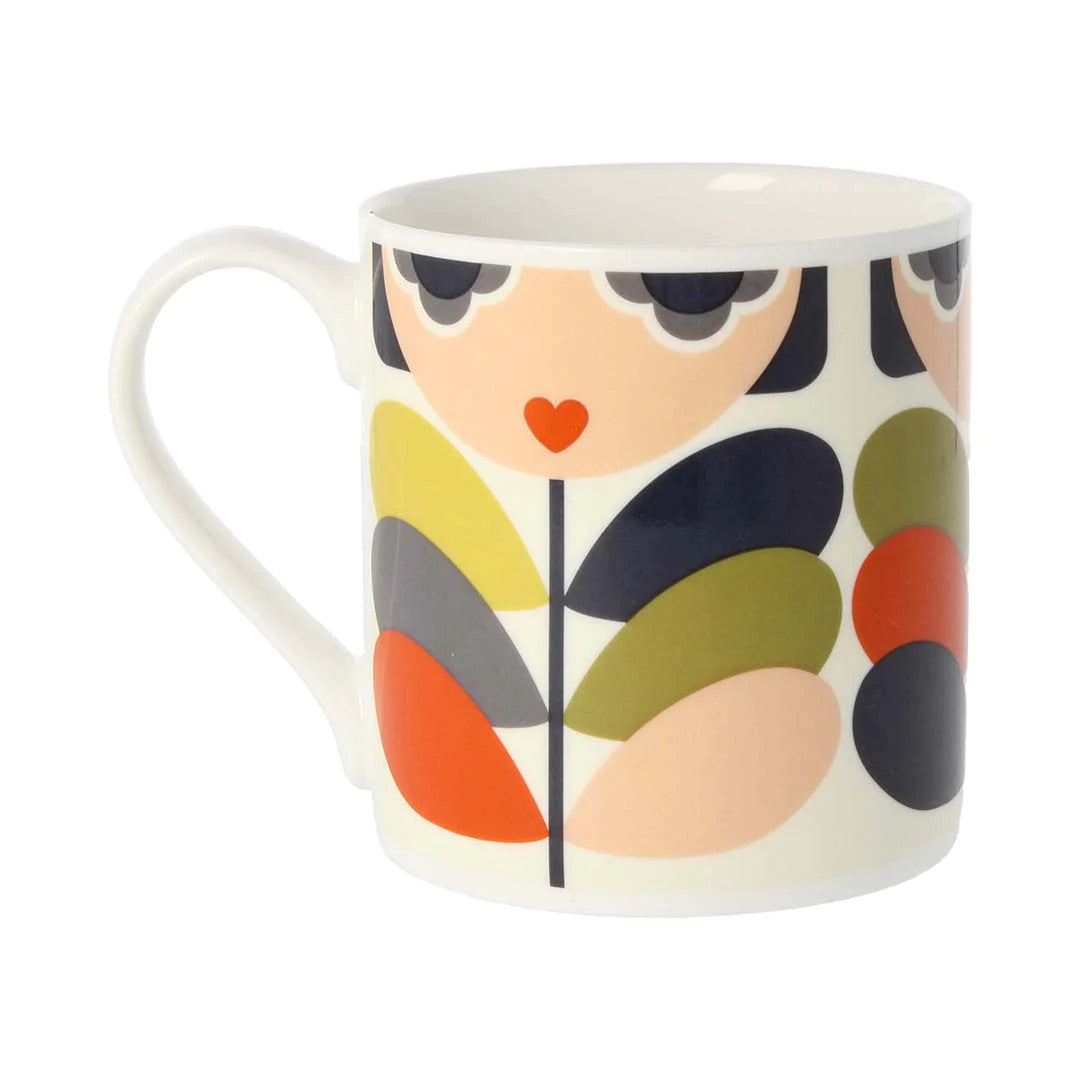 Lady Stem Bone China Mug by Orla Kiely