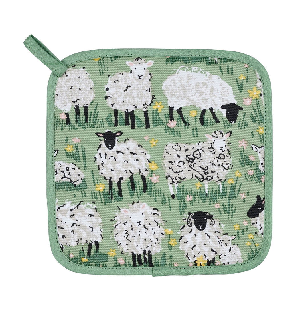 Woolly Sheep Cotton Pot Grab by Ulster Weavers