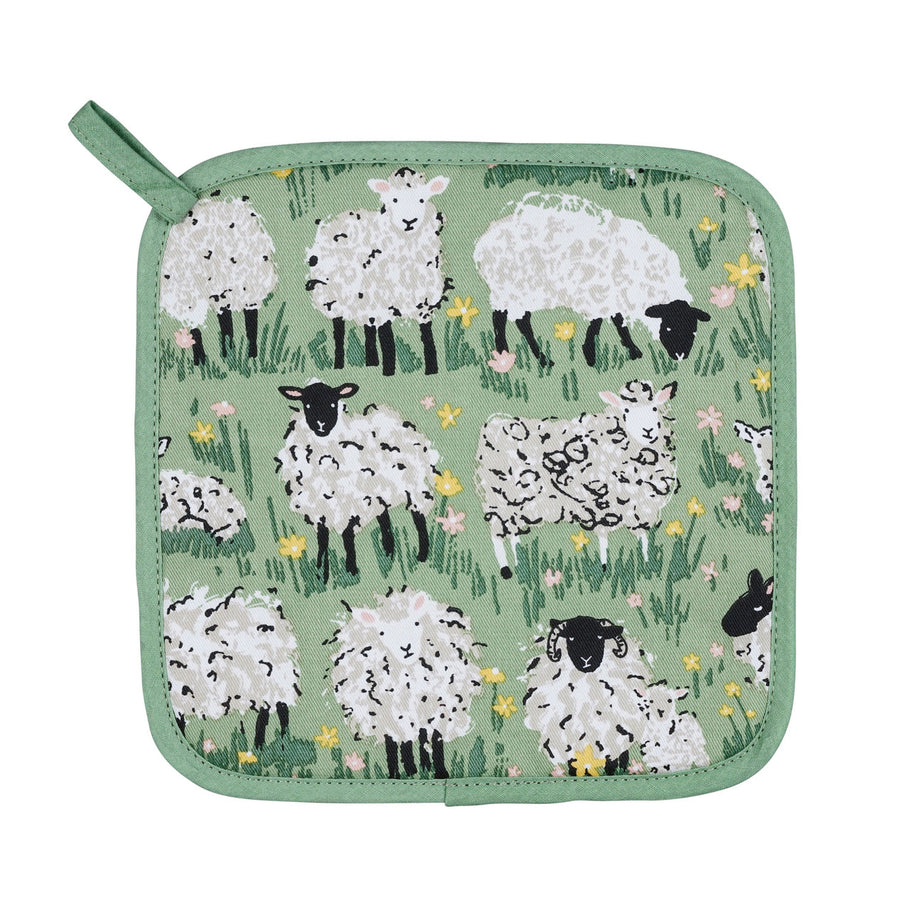 Woolly Sheep Cotton Pot Grab by Ulster Weavers