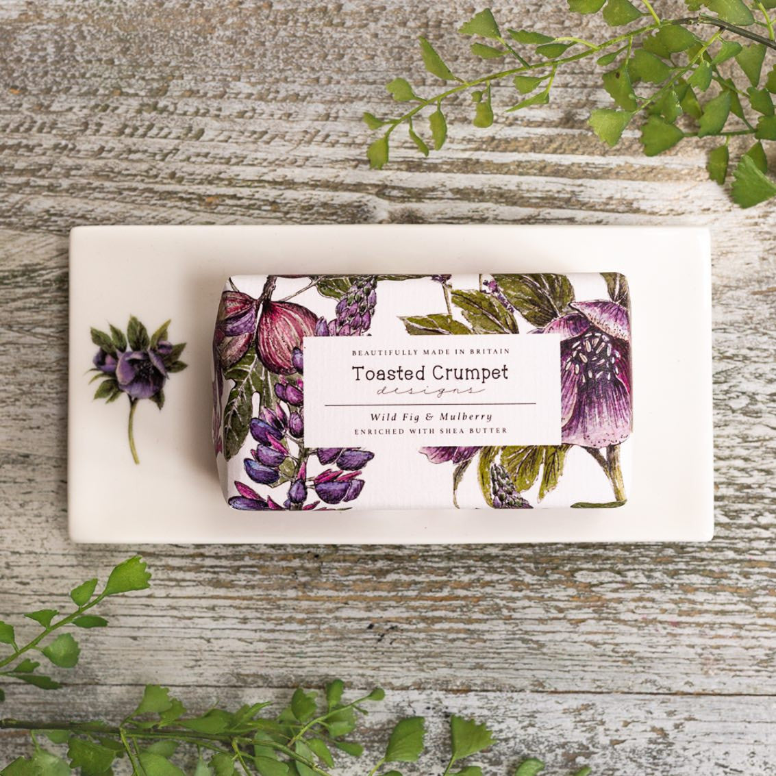 Wild Fig & Mulberry Soap by Toasted Crumpet.