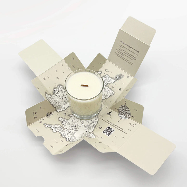 The Spices - Cinnamon & Ginger Soy Votive Candle by Home County Candles