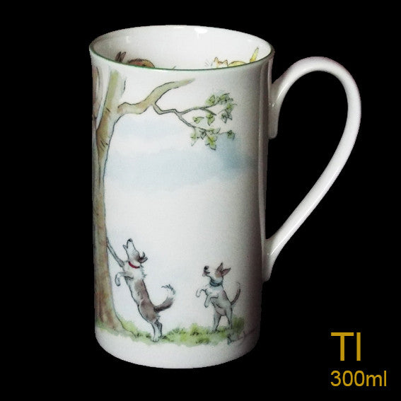 Boys will be Boys Tall mug by Anita Jeram, from Two Bad Mice.