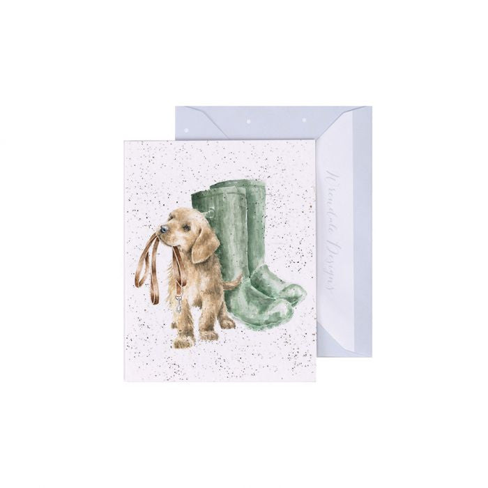 'Hopeful' Labrador Gift Enclosure Card by Wrendale Designs