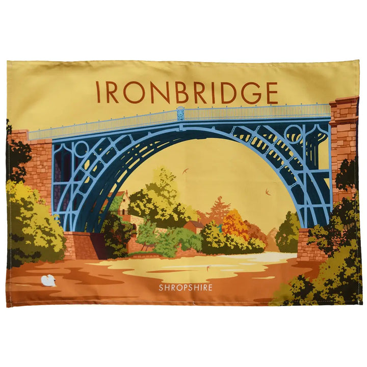 Shropshire - Ironbridge Tea Towel