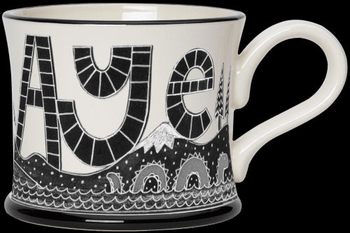 Och Aye Mug by Moorland Potteries.