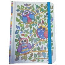 Owls A6 Hardback Notebook