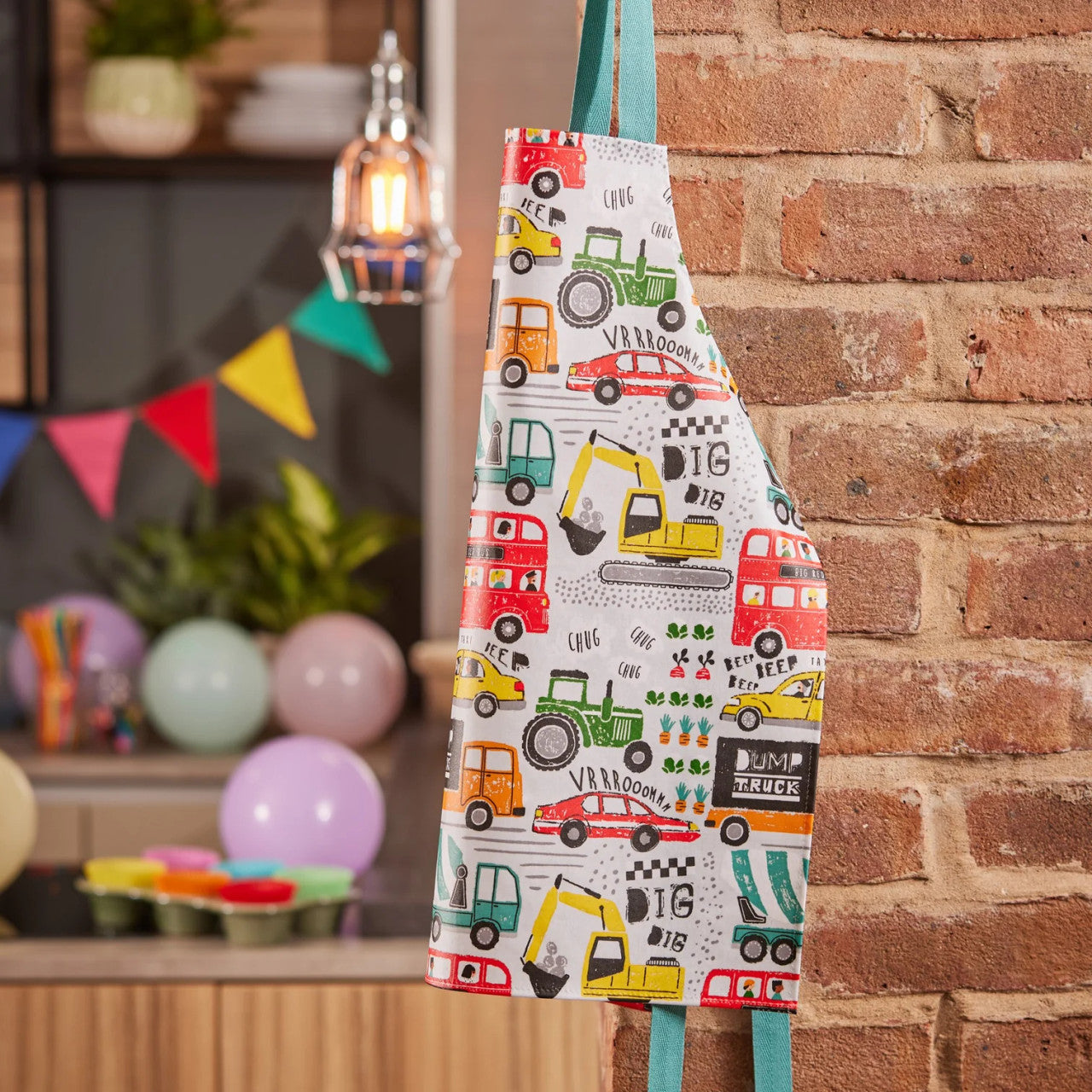 Just Keep Trucking PVC Kids Apron by Ulster Weavers