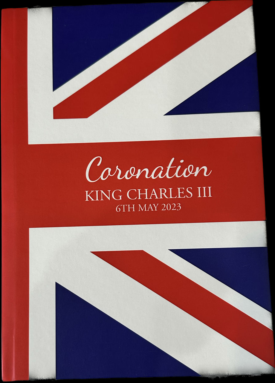 Coronation Union Jack A5 Notebook by Customworks.