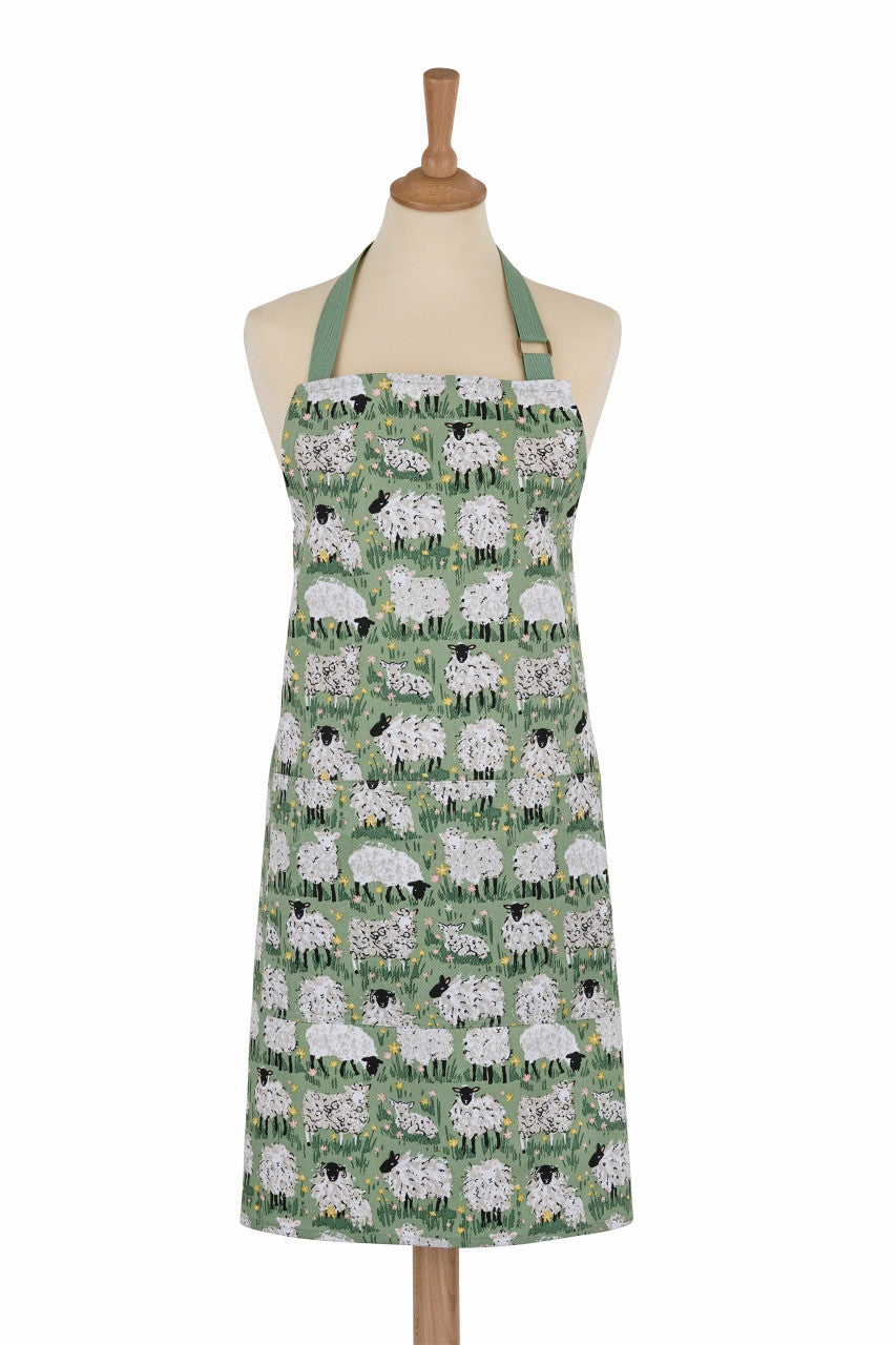 Woolly Sheep Cotton Apron from Ulster Weavers.