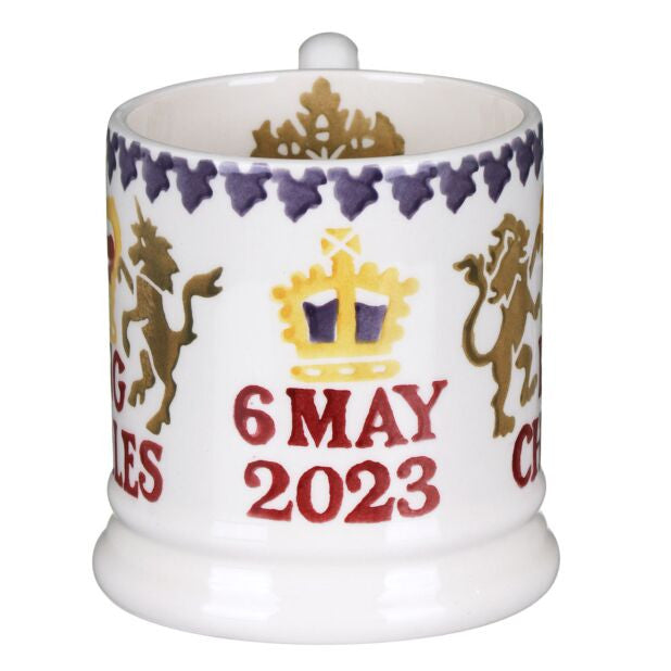 King Charles III Coronation 1/2 Pint Mug by Emma Bridgewater