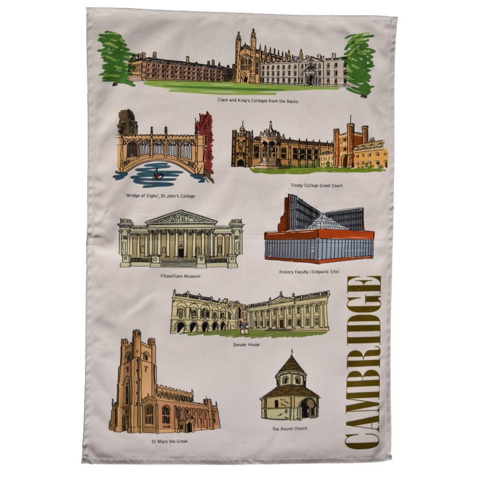 Cambridge Landmarks Tea Towel