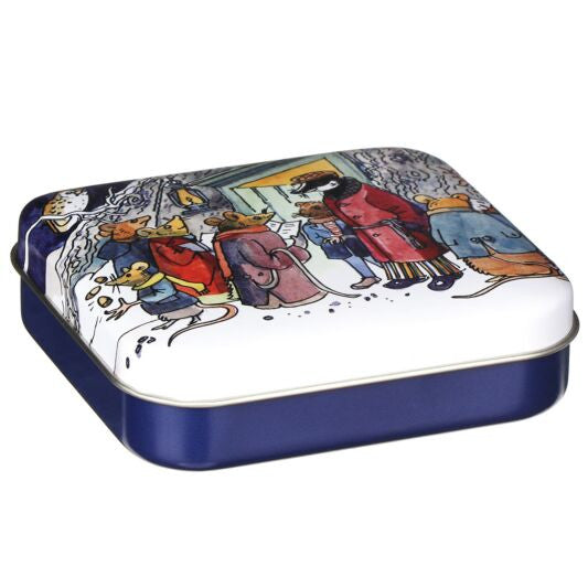 Emma Bridgewater Winter Scene Small Pocket Tins  - Blue