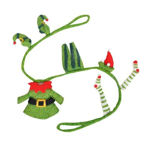 Elf Washing Line Decoration