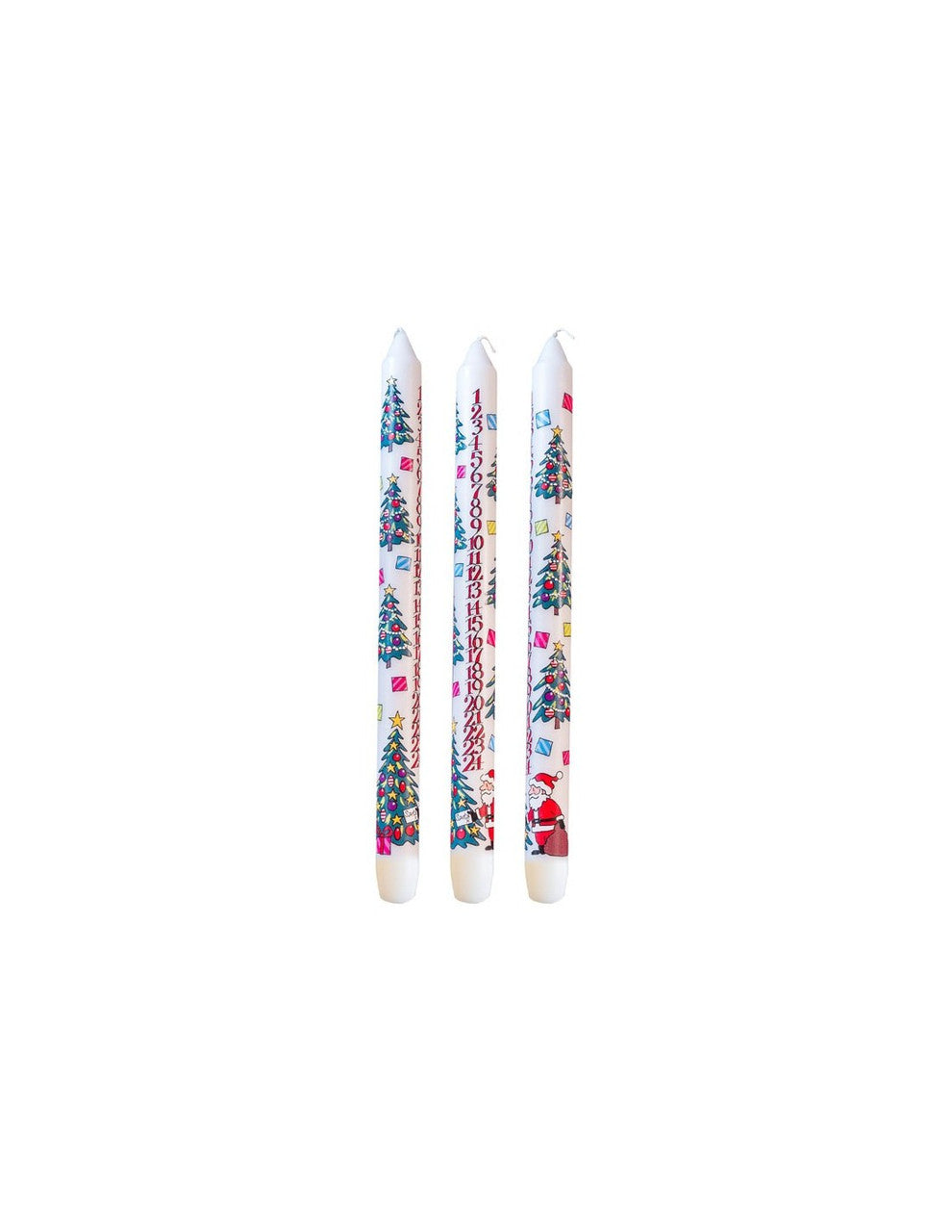 Alison Gardiner Christmas Trees Advent Candle