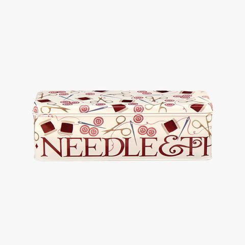 Emma Bridgewater Sewing Long Deep Rectangular Tin.