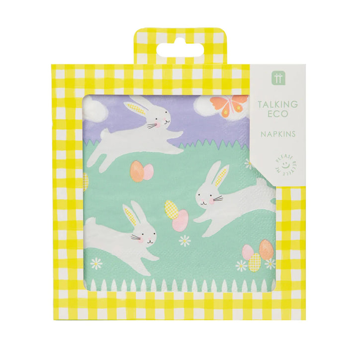 Spring Bunny Napkins by Talking Tables.