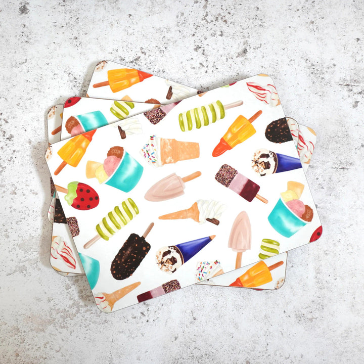 Ice Cream Placemat by Corinne Alexander. Made in England.