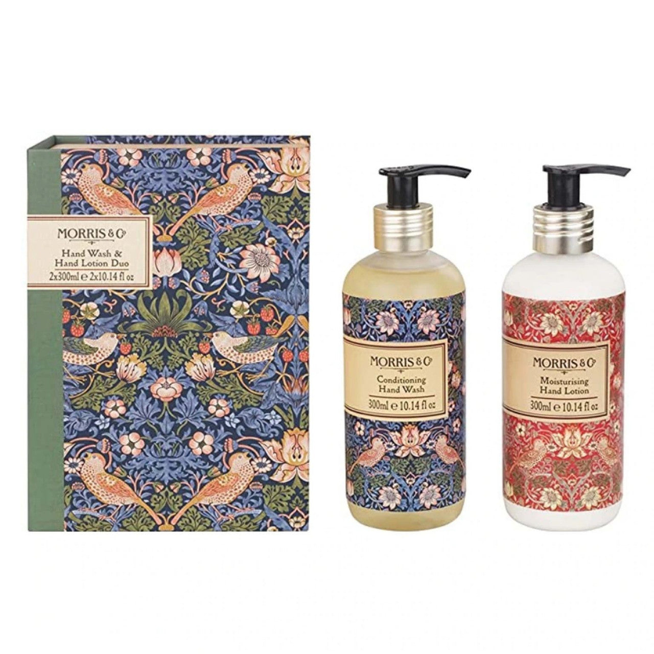 William Morris Strawberry Thief Hand Duo.