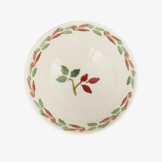 Folk Rosehip French Bowl