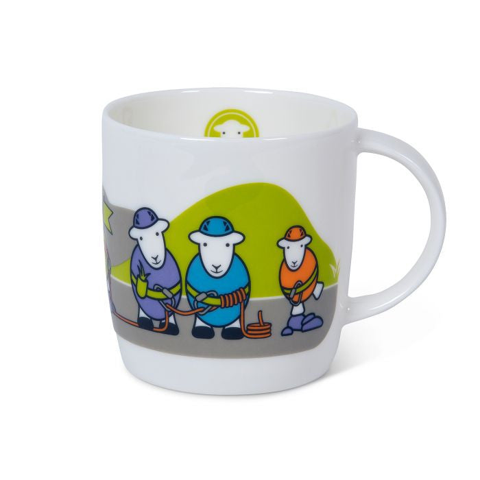 herdy climber mug. Made in England.