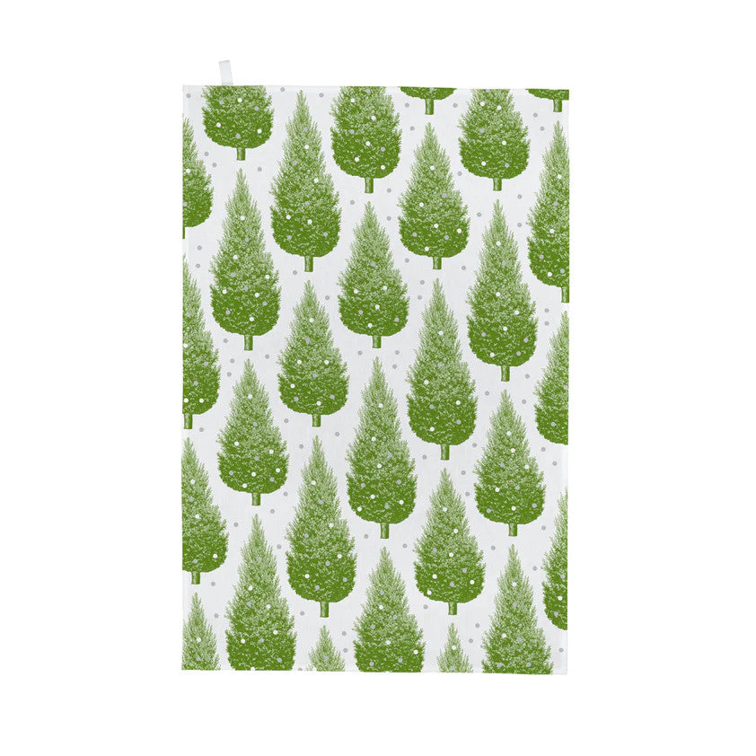 Thornback & Peel Christmas Tree 100% Cotton Tea Towel