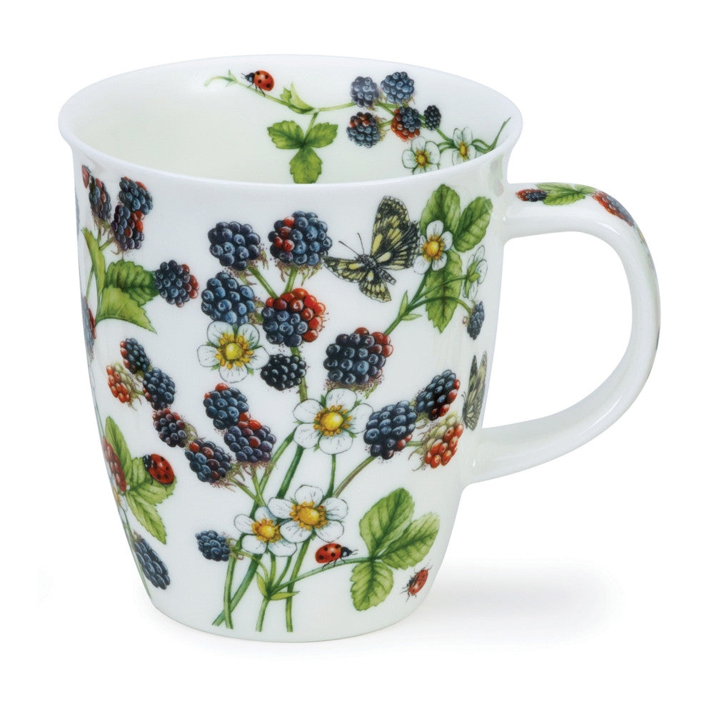 Fine bone china Nevis Wild Fruits Blackberry Mug