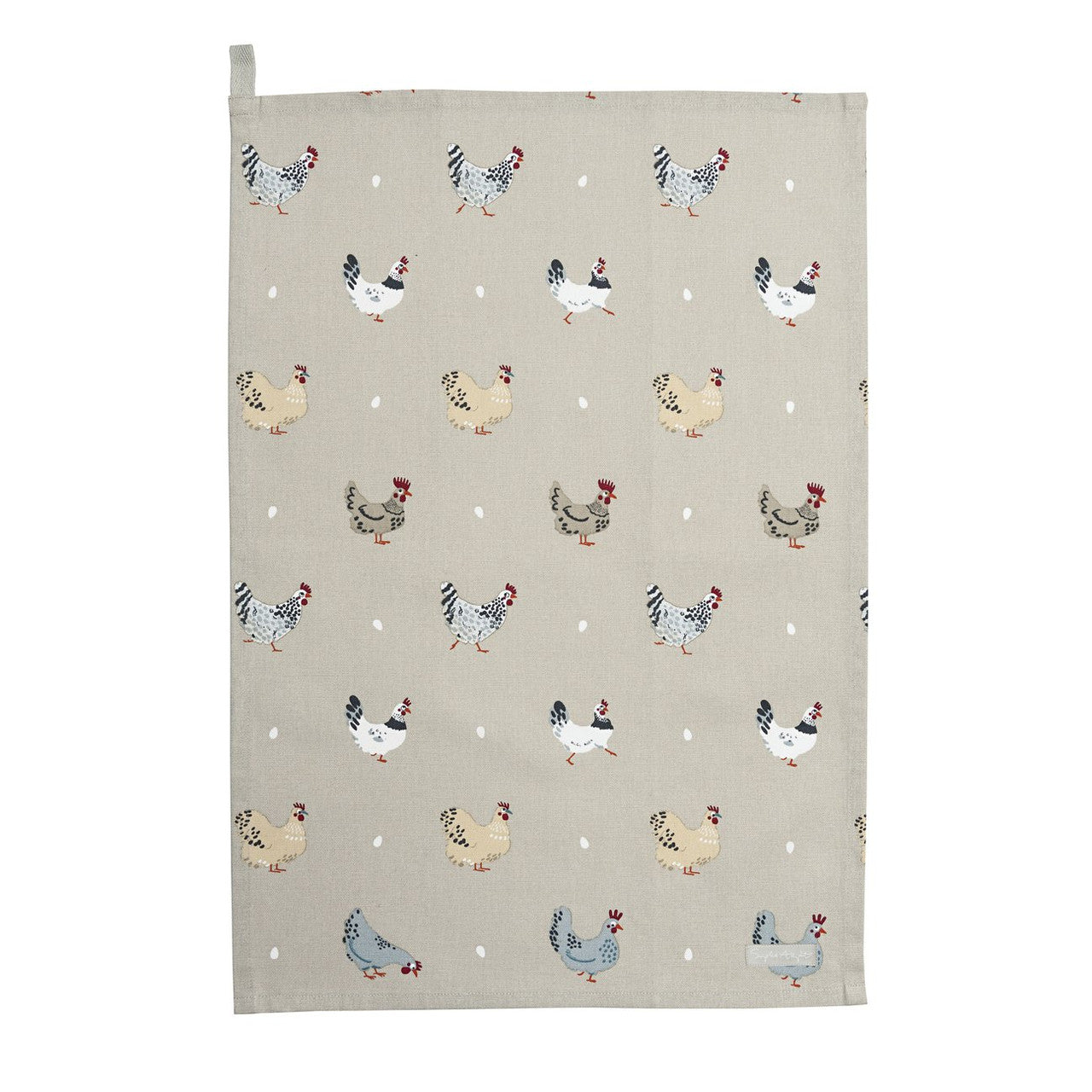 Sophie Allport Lay  a little Egg Tea Towel