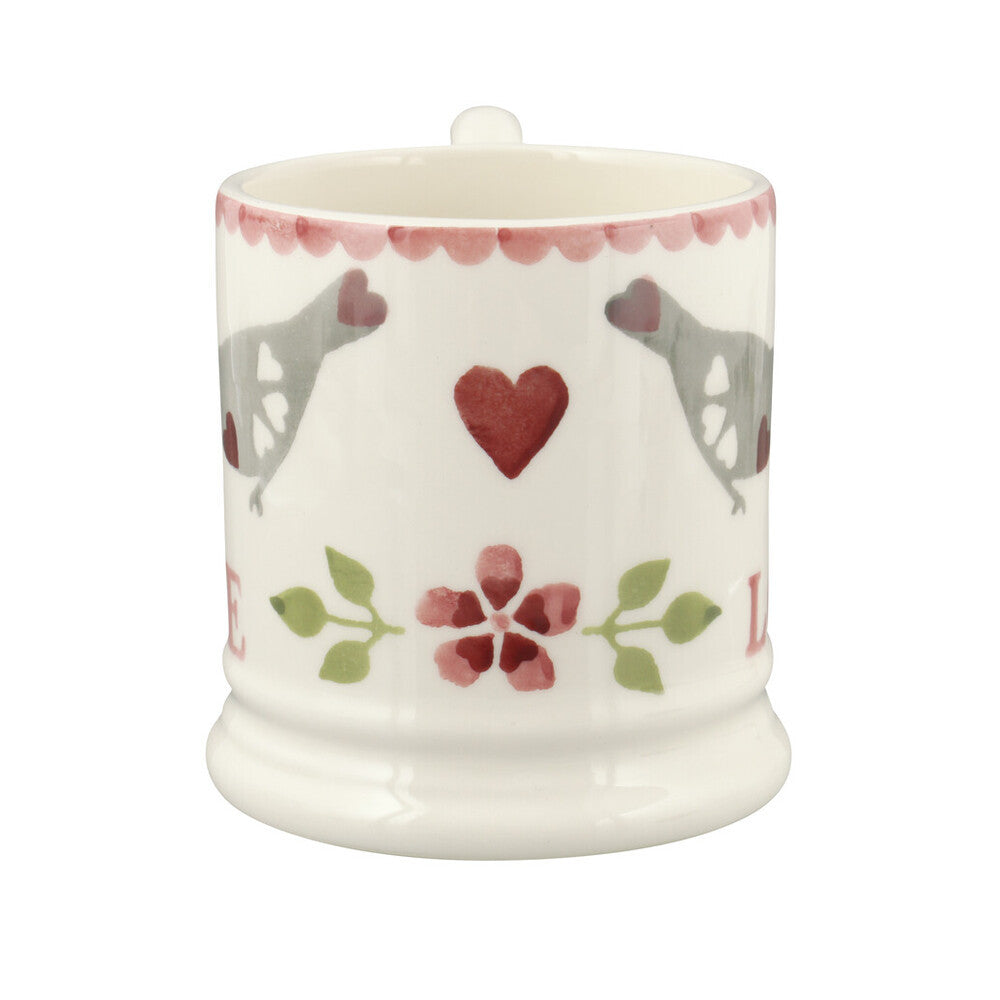 Lovebirds Mum Hand made Emma Bridgewater 1/2 pint mug